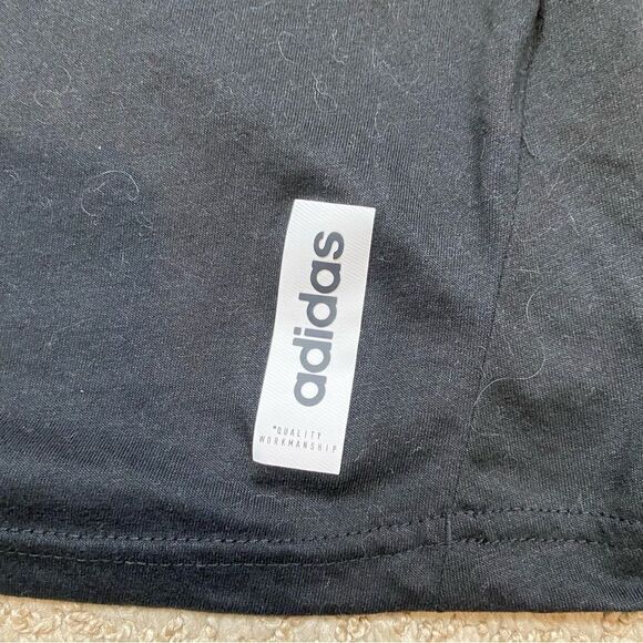 Adidas Ladies Brilliant Basics Solid Black Tank Top Size Small - Picture 12 of 13